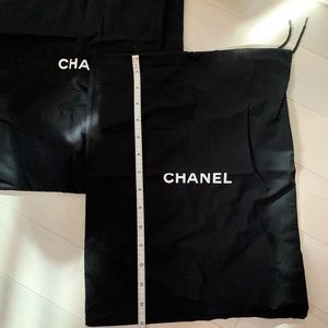 Set of 2 Chanel Dustbags